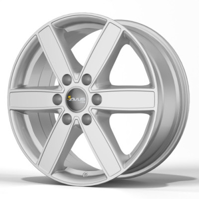 Диск Avus Racing AC-V61 Hyper Silver R18 W8.0 PCD6x139.7 ET55 DIA93.1