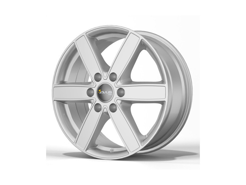 Диск Avus Racing AC-V61 Hyper Silver R18 W8.0 PCD6x114.3 ET45 DIA66.1