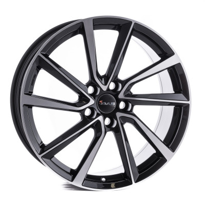 Диск Avus Racing AC-518 Black Polished R17 W7.5 PCD5x112 ET30 DIA66.6
