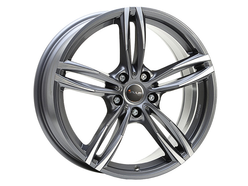 Диск Avus Racing AF15 Anthracite Polished R18 W8.0 PCD5x112 ET30 DIA66.7