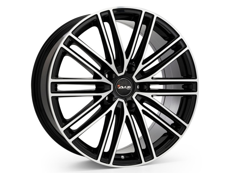 Диск Avus Racing AC-M08 Black Polished R22 W11.5 PCD5x130 ET52 DIA71.6