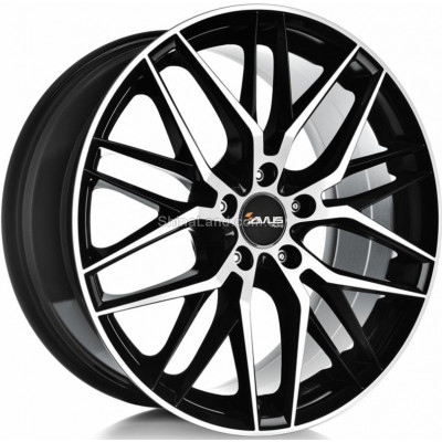 Диск Avus Racing AF19 Black Polished R19 W8.5 PCD5x112 ET30 DIA66.7