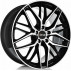 Диск Avus Racing AF19 Black Polished R19 W8.5 PCD5x112 ET30 DIA66.7