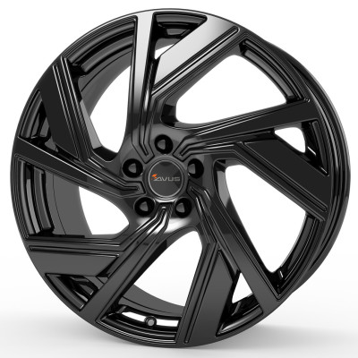 Диск Avus Racing AC-521 Black R21 W10.5 PCD5x120 ET45 DIA64.1