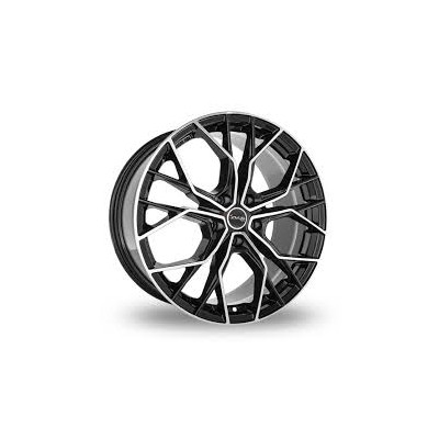 Диск Avus Racing AC-M10 Black Polished R18 W8.0 PCD5x120 ET43 DIA72.6