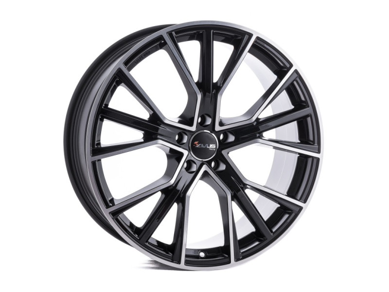 Диск Avus Racing AF18 Black Polished R18 W8.0 PCD5x112 ET35 DIA66.6