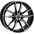 Диск Rial X12 diamond black front polished R18 W8.0 PCD5x112 ET15 DIA66.7