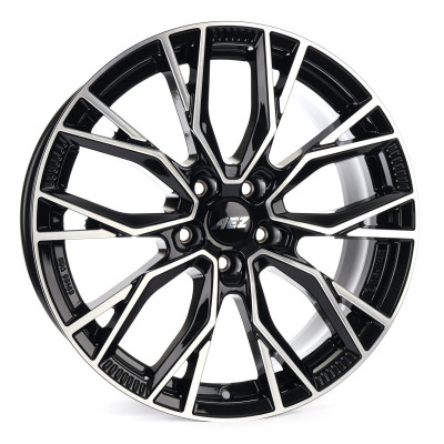 Диск Aez Toronto Dark Black Polished R18 W8.0 PCD5x112 ET40 DIA66.6