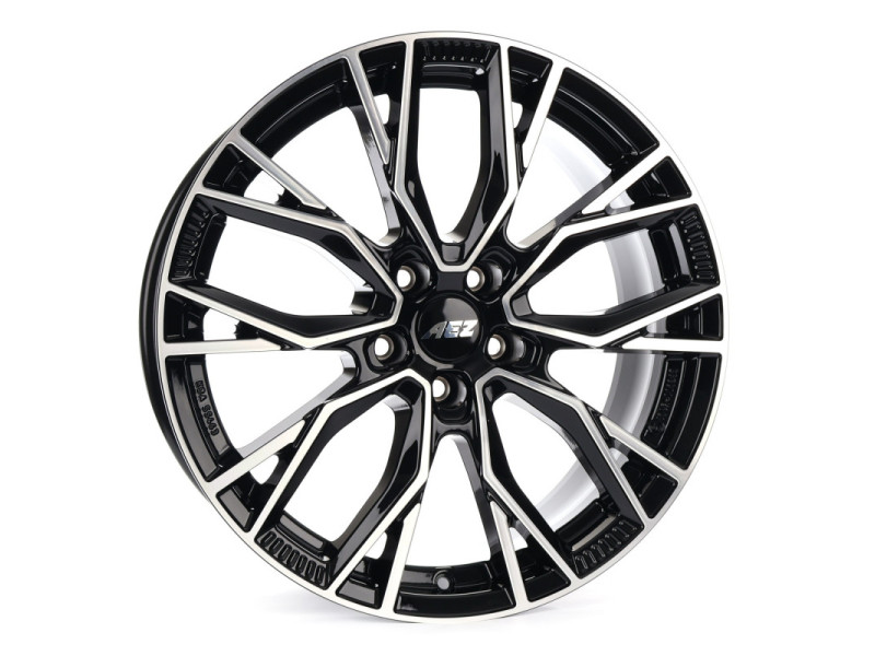 Диск Aez Toronto Dark Black Polished R19 W8.0 PCD5x112 ET40 DIA57.1