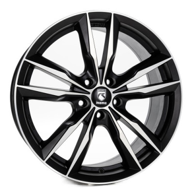 Диск Momo Fast Matt Black Polished R18 W8.0 PCD5x112 ET35 DIA79.6