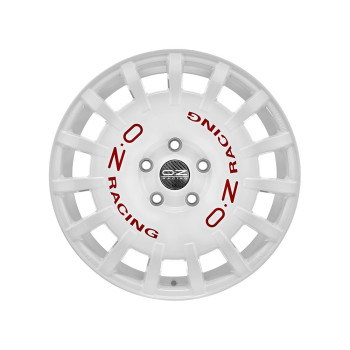 Диск OZ Rally Racing Race White Red Lettering R17 W8.0 PCD5x100 ET35 DIA68.0