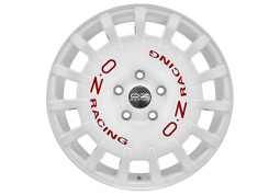 Диск OZ Rally Racing Race White Red Lettering R17 W7.0 PCD4x108 ET18 DIA75.0