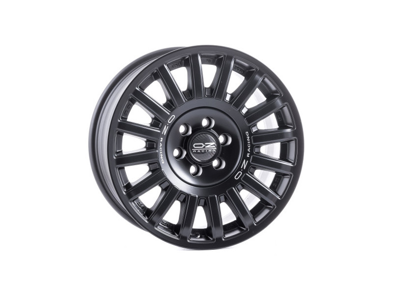 Диск OZ Rally Racing VAN Matt Black - Silver Lettering R18 W8.0 PCD5x120 ET56 DIA65.06