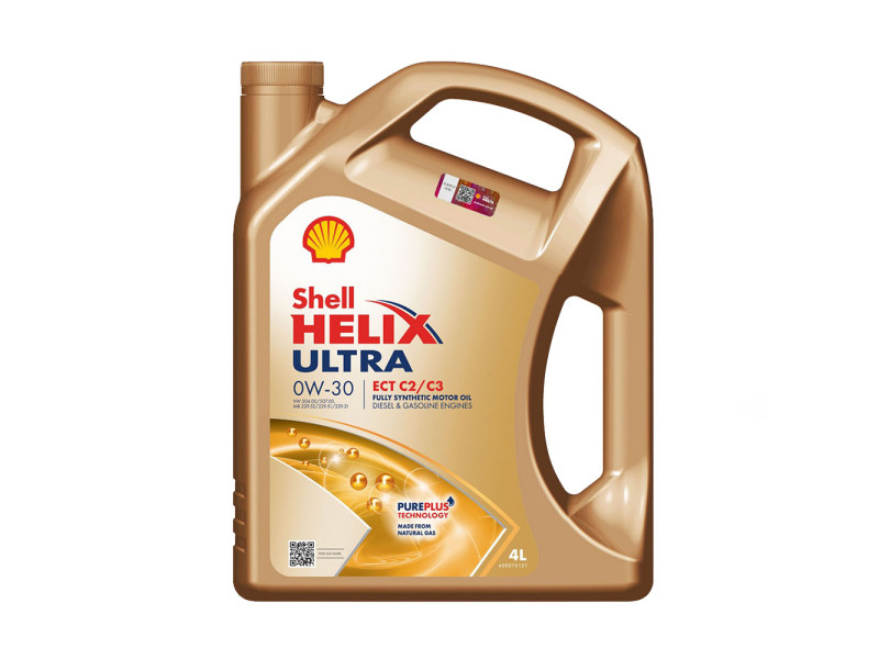 Олива SHELL Helix Ultra ECT C2/C3 0W-30 (4л) (37289)