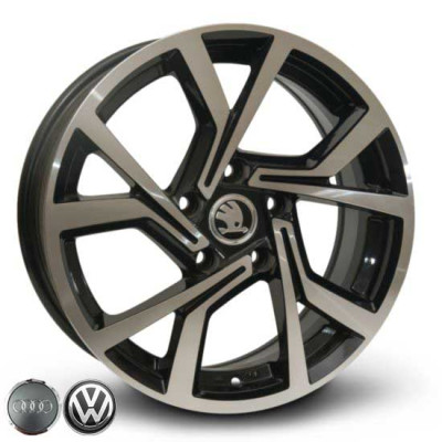 Диск Replica Skoda CT1103 BMF R16 W6.5 PCD5x112 ET40 DIA57.1