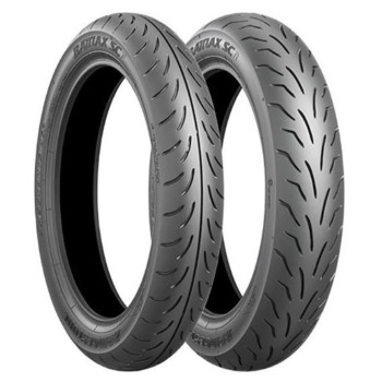 Лiтня шина Bridgestone Battlax SC 80/90 R14 91P Front