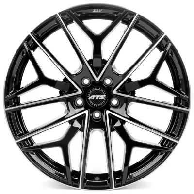 Диск ATS Passion Diamond Black Front Polished R21 W10.0 PCD5x112 ET39 DIA66.5