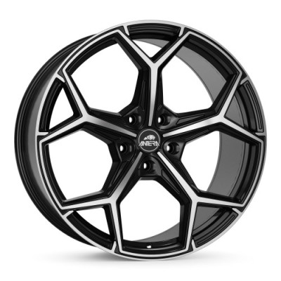 Диск Antera A101 Piano Black Diamond R22 W10.5 PCD5x112 ET18 DIA66.6