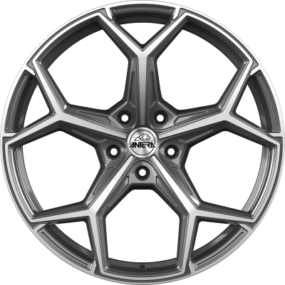 Диск Antera A101 Moon Grey Diamond R22 W11.5 PCD5x130 ET17 DIA71.6