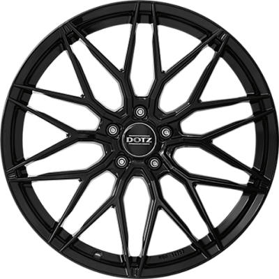Диск Dotz Suzuka black R18 W8.0 PCD5x114.3 ET48 DIA71.6