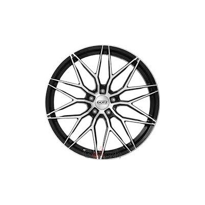 Диск Dotz Suzuka Dark Black Polished R18 W8.0 PCD5x114.3 ET48 DIA71.6