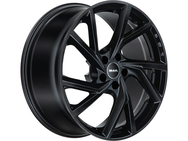 Диск Mak Kassel Gloss Black R19 W8.5 PCD5x120 ET50 DIA67.1