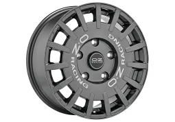 Диск OZ Rally Racing Dark Graphite - Silver Lettering R17 W7.0 PCD4x108 ET40 DIA75.0