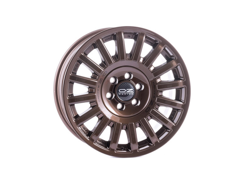 Диск OZ Rally Raid Matt Black Silver Lettering R17 W8.0 PCD6x114.3 ET37 DIA66.1