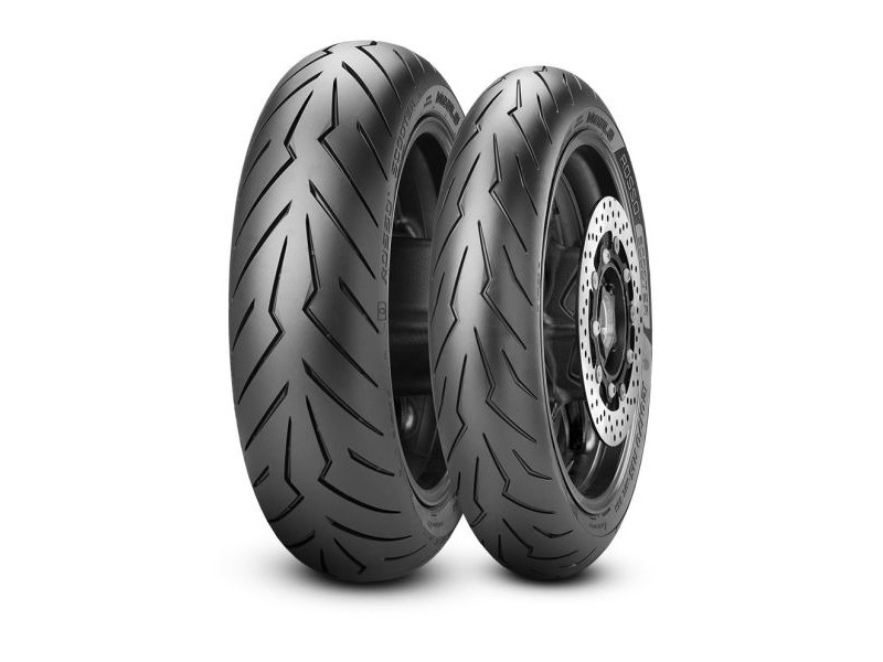 Літня шина Pirelli Diablo Rosso Scooter 100/80 R12 56P