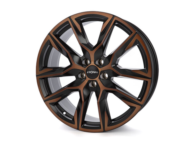 Диск Ronal R71 Jetblack Copper Matt R20 W8.5 PCD5x112 ET42 DIA66.5