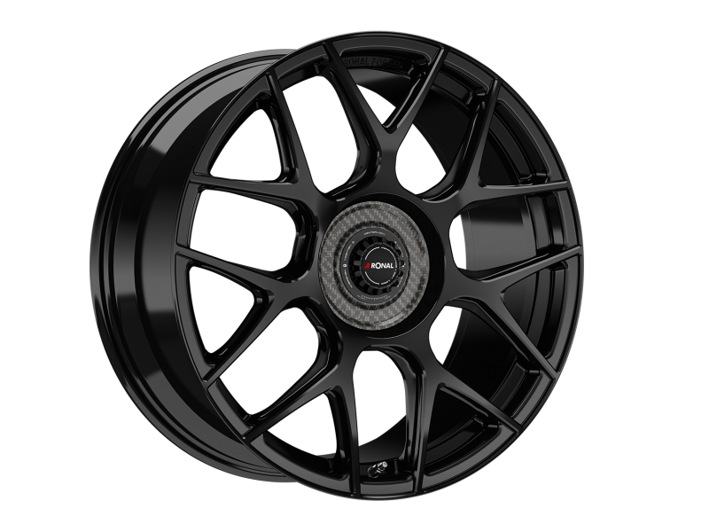 Диск Ronal RF1 Forged Jetblack Matt R20 W8.5 PCD5x112 ET45 DIA82.0