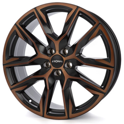 Диск Ronal R71 Jetblack Copper Matt R21 W9.5 PCD5x112 ET37.1 DIA66.5