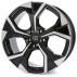 Диск MSW 43 Gloss Black Full Polished R19 W8.0 PCD5x108 ET45 DIA73.1