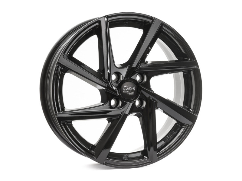 Диск MSW 80 4H Gloss Black R17 W7.0 PCD4x108 ET32 DIA65.06