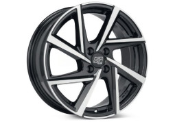 Диск MSW 80 4H Gloss Black Full Polished R17 W5.0 PCD4x100 ET40 DIA54.06