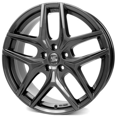 Диск MSW 40 Gloss GunMetal R18 W8.0 PCD5x112 ET48 DIA66.56