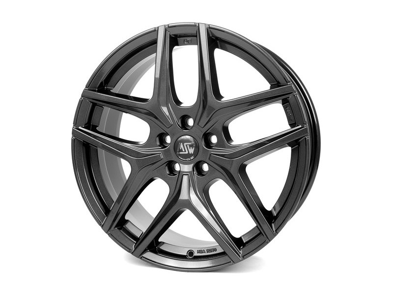 Диск MSW 40 Gloss GunMetal R20 W8.5 PCD5x112 ET35 DIA73.1