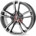 Диск MSW 73 Gloss Dark Grey Full Polished R17 W7.5 PCD5x120 ET32 DIA72.56