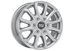 Диск MSW 48 VAN 6H Full Silver R16 W6.5 PCD6x120 ET50 DIA74.56