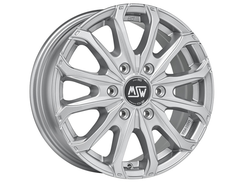 Диск MSW 48 VAN 6H Full Silver R16 W6.5 PCD6x130 ET62 DIA84.0