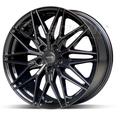 Диски Platin P123 Black R19 W8.5 PCD5x112 ET30 DIA66.6
