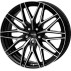 Диски Platin P123 Black Polished R18 W7.5 PCD5x112 ET45 DIA66.6