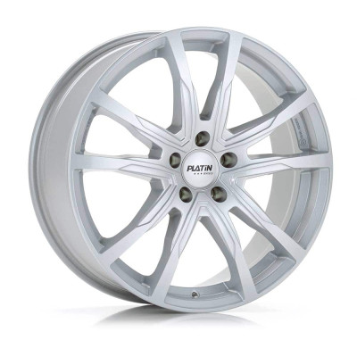 Диск Platin P124 Silver Gloss R18 W8.0 PCD5x112 ET39 DIA66.6