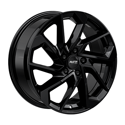Диск Platin P120 Black Glossy R18 W6.5 PCD5x112 ET38 DIA57.1