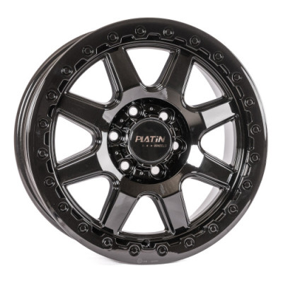 Диск Platin P111 Black Glossy R18 W7.5 PCD6x139.7 ET39.5 DIA100.2