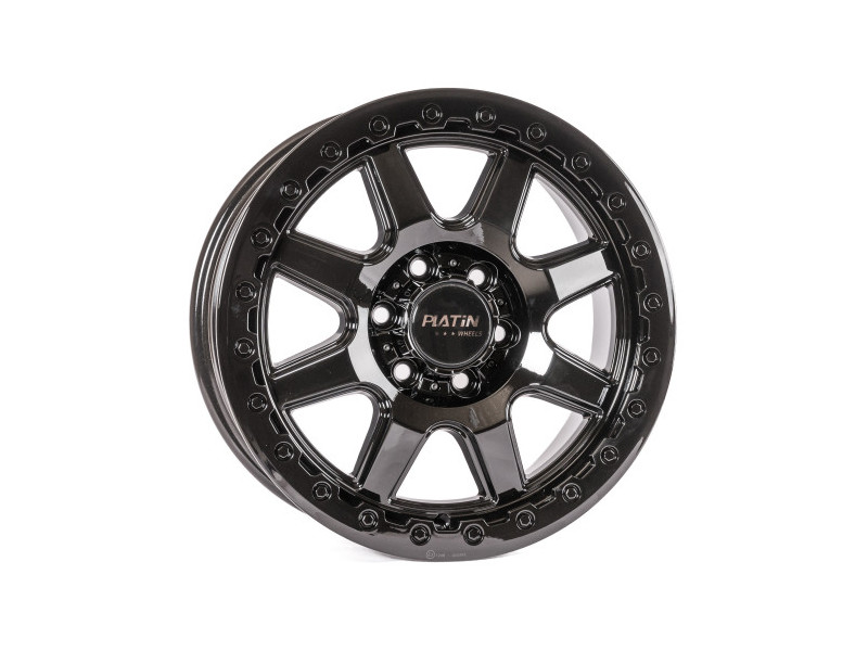 Диск Platin P111 Black Glossy R18 W7.5 PCD6x139.7 ET39.5 DIA100.2