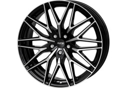 Диски Platin P123 Black Polished R18 W8.0 PCD5x112 ET45 DIA66.6