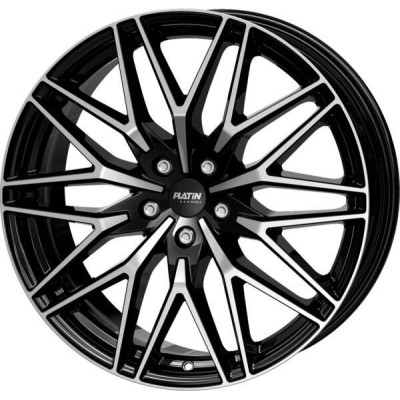 Диски Platin P123 Black Polished R18 W8.0 PCD5x112 ET45 DIA66.6