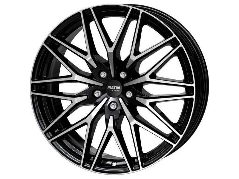Диски Platin P123 Black Polished R18 W8.0 PCD5x112 ET45 DIA66.6