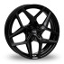 Диск Platin P128 Black R18 W7.5 PCD5x108 ET42 DIA73.1